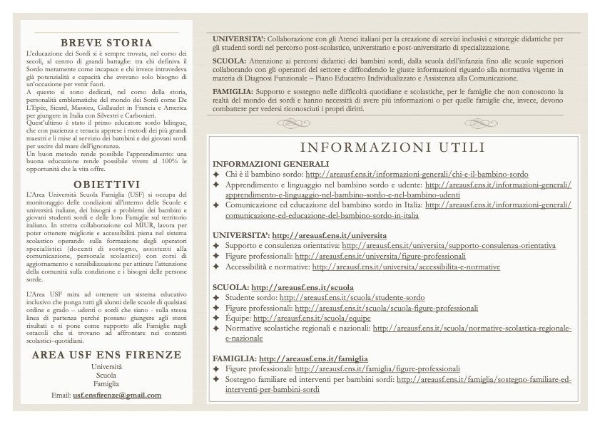 Prot. 606 2019 Documenti informativi ENS di Firenze